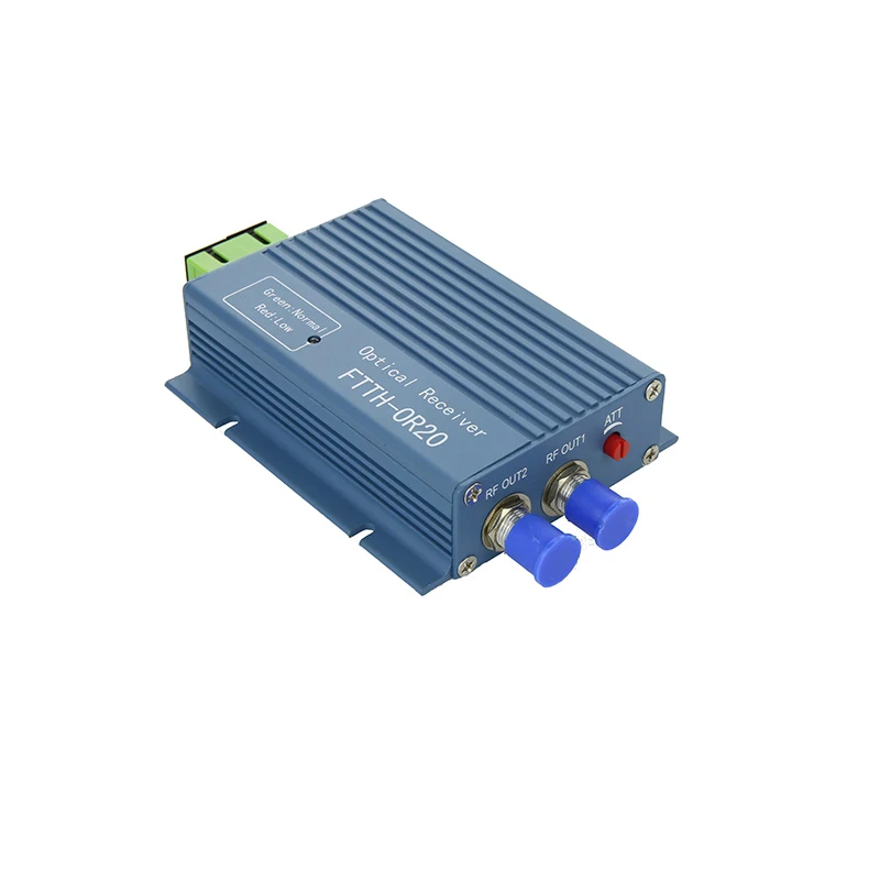 FTTH AGC Micro SC APC симплексный разъем с 2 выходными портами WDM для PON FTTH OR20 CATV волоконно-оптический приемник