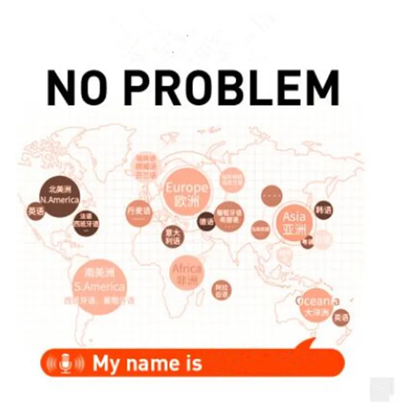 AI Smart Voice Прочный USB переводчик распознавание речи запись на текстовый язык