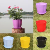 pumpkin shape plastic imitation porcelain flower pot succulent garden planter garden supplies