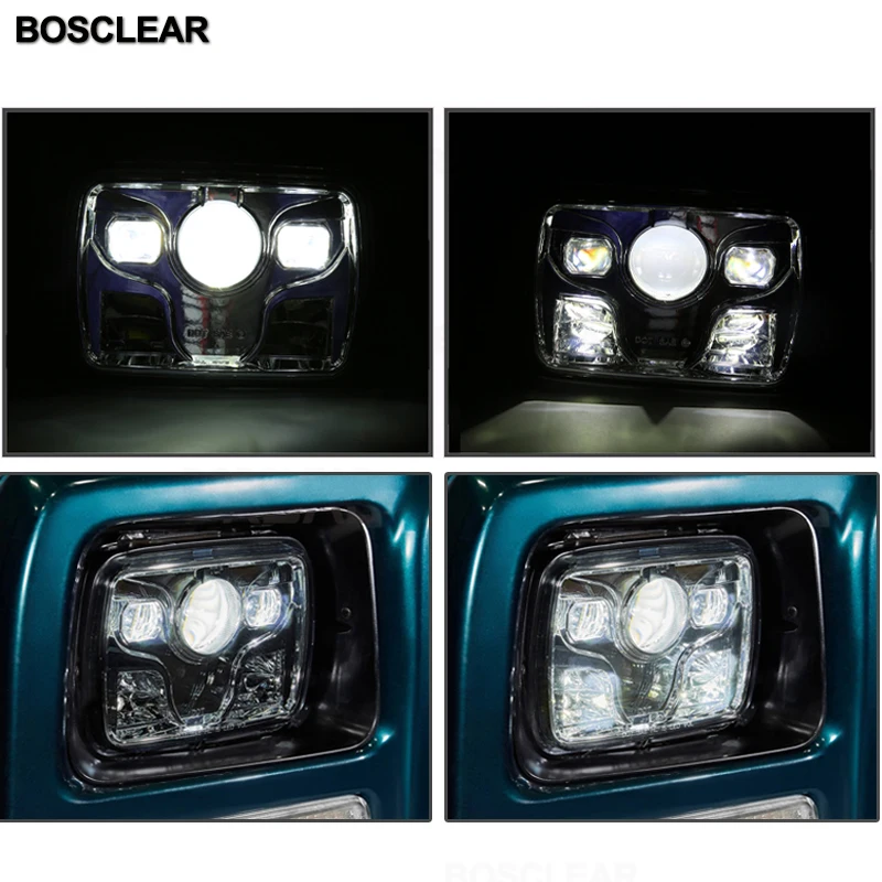 2X7X6 5X7 дюймов светодиодный налобный фонарь для Jeep Wrangler YJ Cherokee XJ аксессуары GMC Savana 1500 2500 3500 GMC Safari Ford F550 F350 F250 E150 Club Wagon E-350 ecoline для Chevrolet Express 3500 1500 Astro для Nissan 240SX