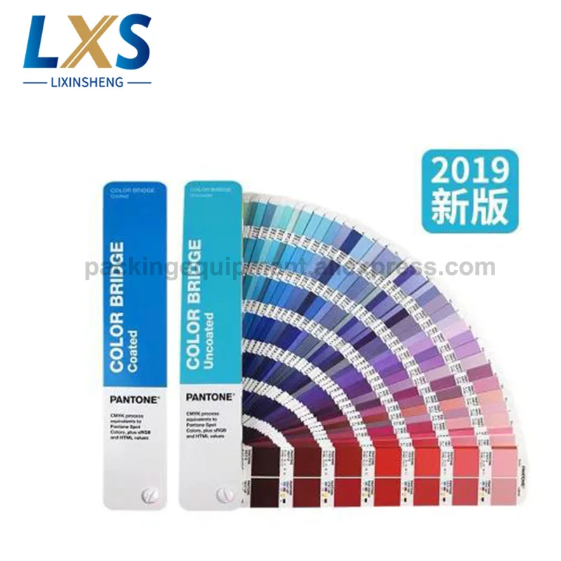 2019 новое издание Pantone цвет мост направляющий набор GP6102A покрытием и без покрытия
