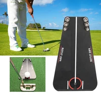 1pc portable plastic durable compact practical golf accessories putting tutor golf putting aid for professional golf