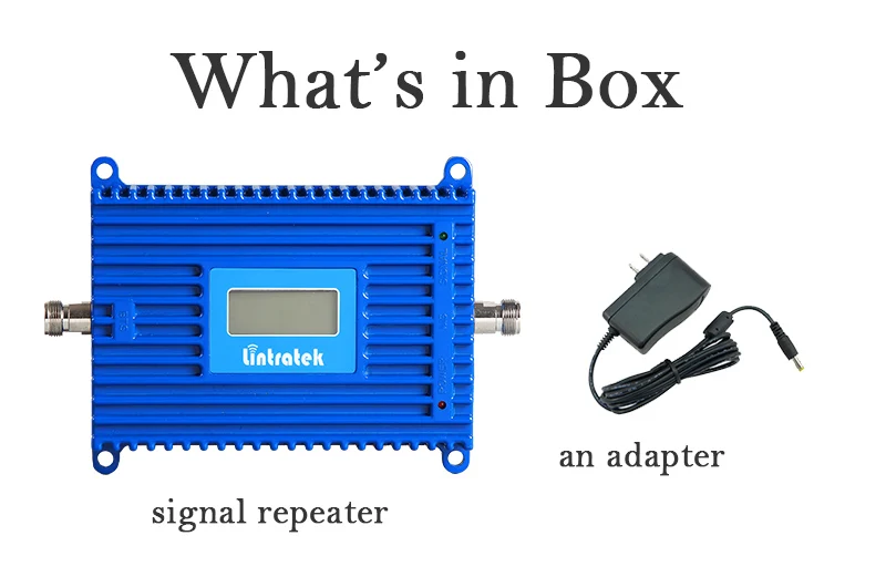 

Lintratek 70dB AGC GSM Repeater 900Mhz Signal Booster GSM Repeater 2G 900 Ampli Mobile Phone Signal Booster 20dBm Voice Signal