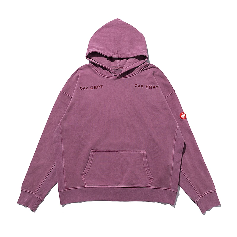 

Толстовка 21SS Мужская/женская с вышивкой, 100% хлопок, с длинным рукавом