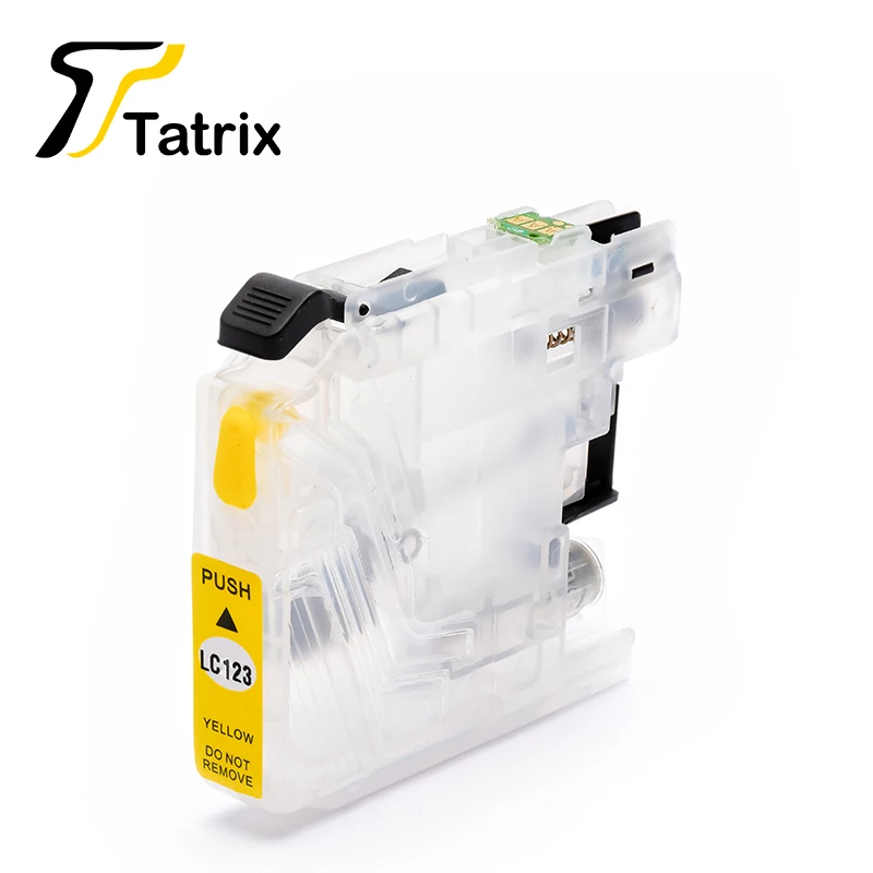 Tatrix для Brother LC123 многоразовый картридж с чернилами MFC J4410DW/MFC J4510DW/MFC J4610DW/MFC