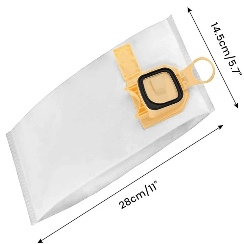 

12Pcs Dust Filter Bag Vacuum Cleaner Dust Collector Parts Replacement Accessories Compatible with Vorwerk VK140 VK150 FP-140