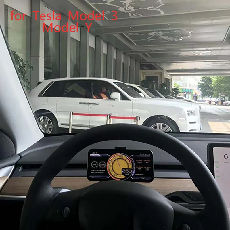 

Автомобильное беспроводное зарядное устройство на руль, 15 Вт, панель телефона для Tesla Model 3 Y, держатель для быстрой беспроводной зарядки