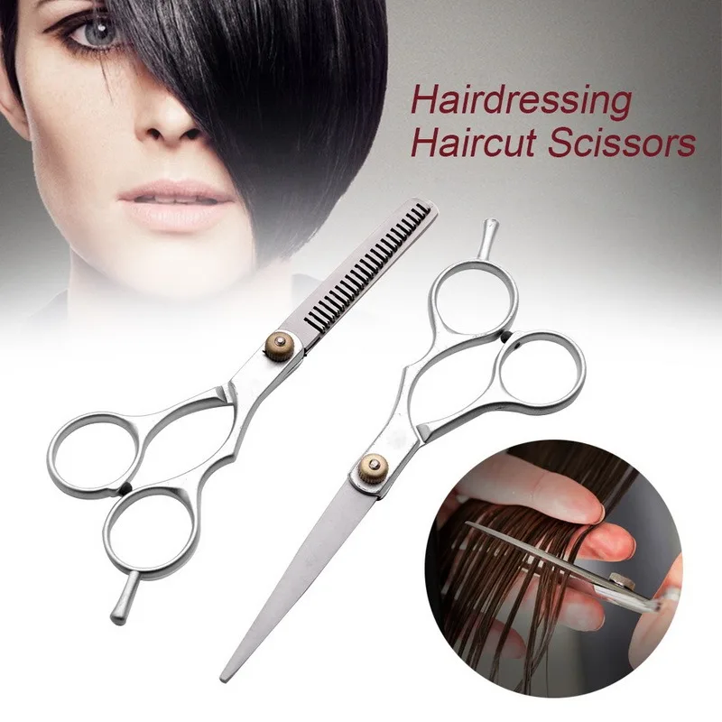 Истончение инструмент для укладки волос ножницы Нержавеющая сталь Ножницы по