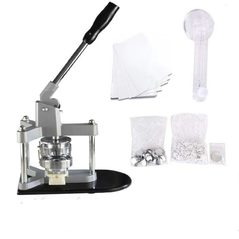 Новинка устройство для создания кнопок диаметром 58 мм с металлическими