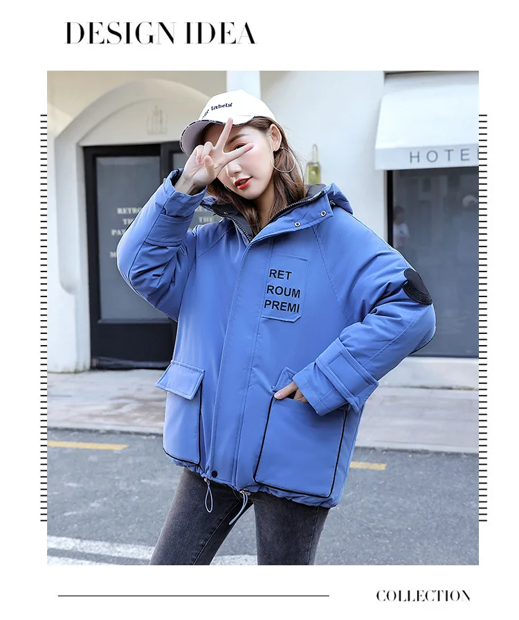 Abrigos Mujer Invierno Short Winter Jacket Women Fur Cotton Padded Jacket Female Parka Womens Jacket Winter Coat for Woman