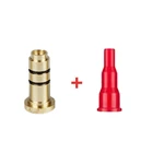 Многоразовая латунная Медная головка для заправки газа и пластиковая Бутановая насадка-адаптер для надувной газовой гаджет Dunhill's DressRollagas