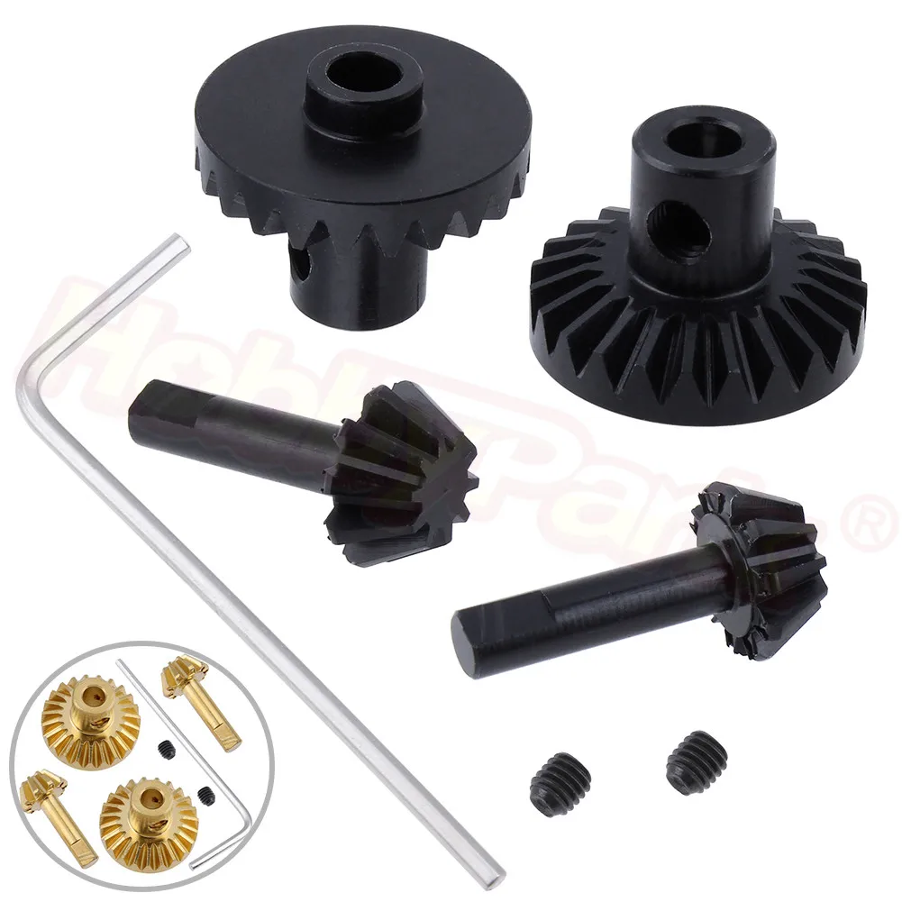Передний и задний металлический комплект шестеренок для WPL B1 B24 B16 C24 1/16 4WD 6WD RC