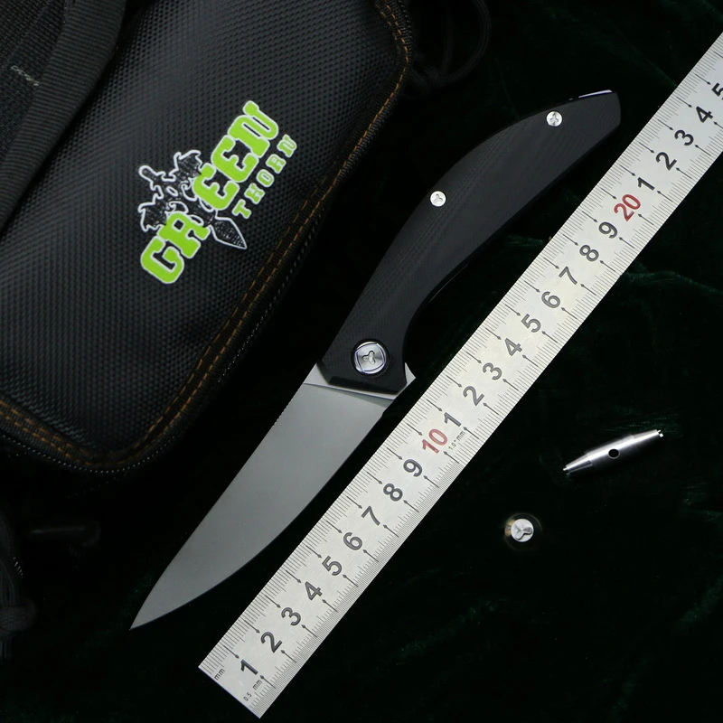 GREEN THORN SIGMA mrbs D2 лезвие G10 стальная ручка Карманный Походный охотничий | Отзывы и видеообзор