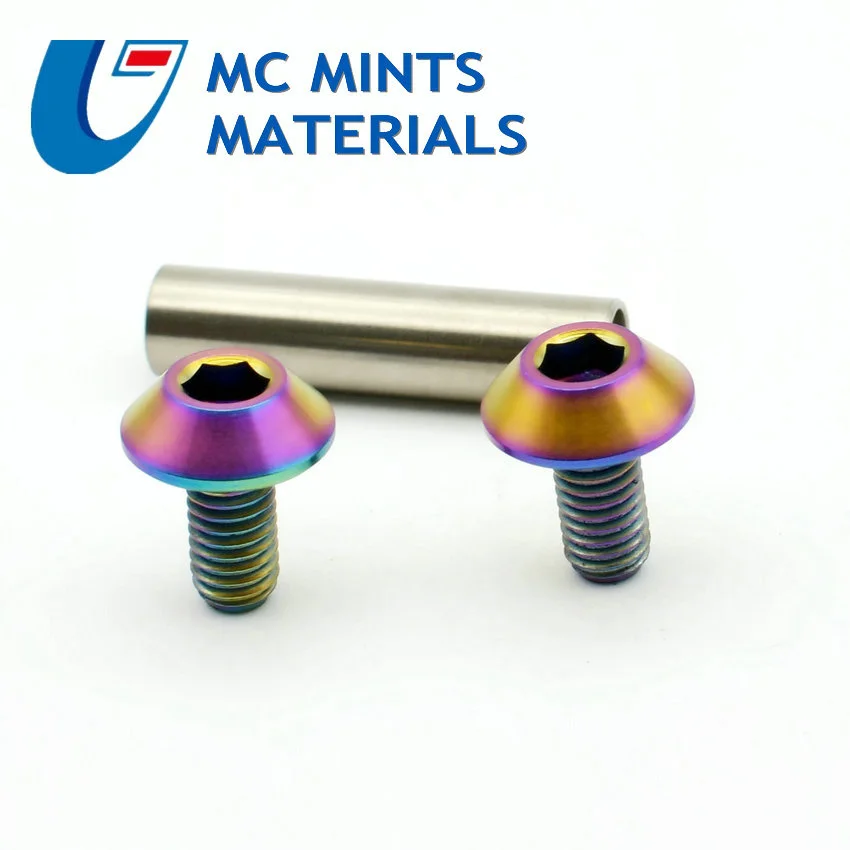 Титановые болты для велоспорта ударная точка складывается быстрая прямая замена