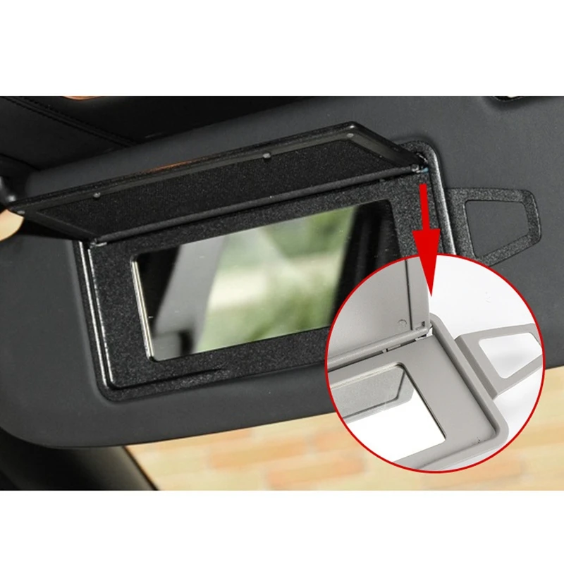Автомобильный солнцезащитный козырек затеняющая панель зеркальная крышка