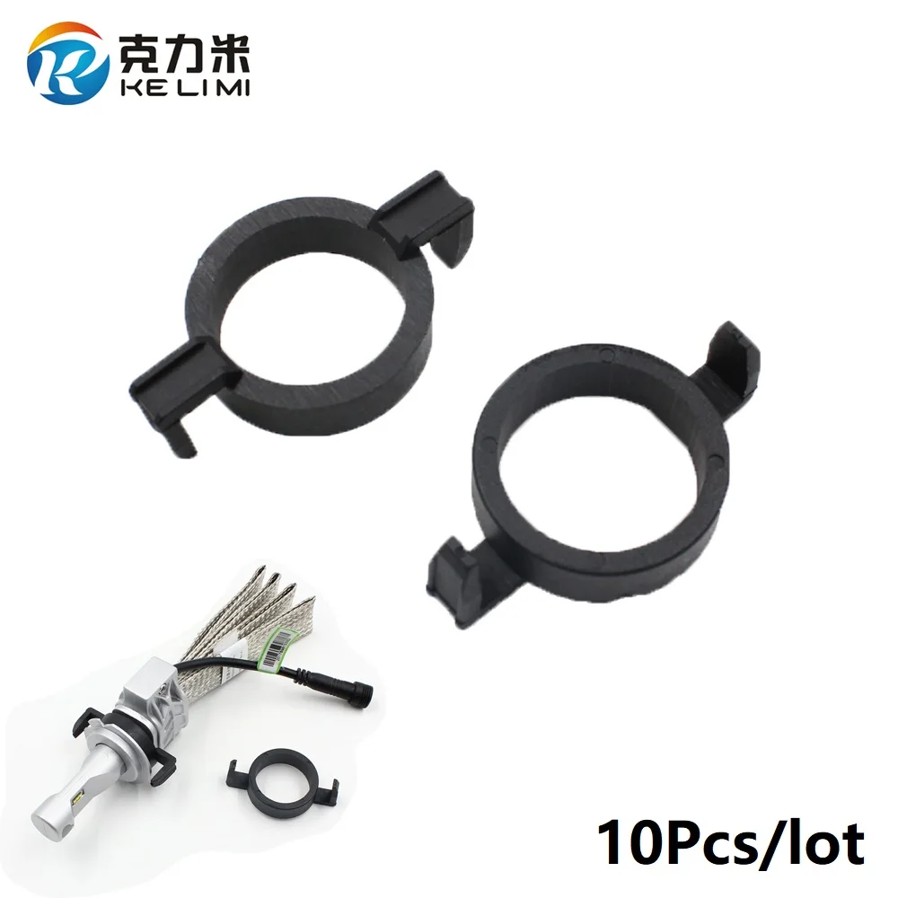 

10Pcs Adaptors LED H7 Fits For Ford Peugeot 508 2008 3008 Cittoen Car Headlight Conversion H7 Fixed Clips Fastening Adapters