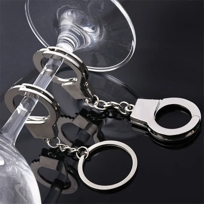 Мини Размеры брелок наручники металлический Творческое моделирование модель