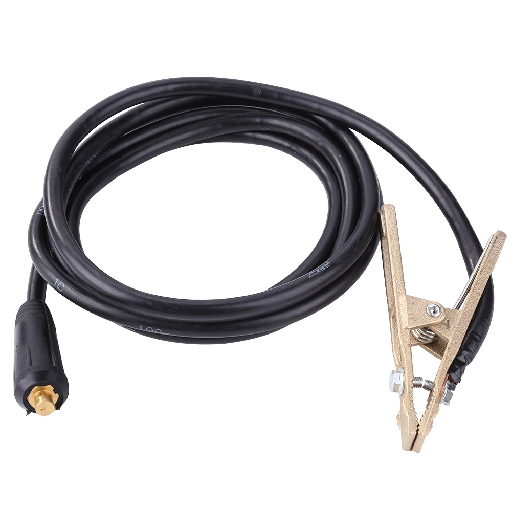 

Professional Copper 260A Groud Welding Earth Clamp Clip Set Welding Machine 3M Cable Durable A-shaped Grounding Clamping