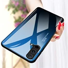 Чехол для Oneplus Nord CE 2 5G, чехол из закаленного стекла с градиентом, чехол из твердого стекла и пластика, чехол для Oneplus 9 Pro N10 N100