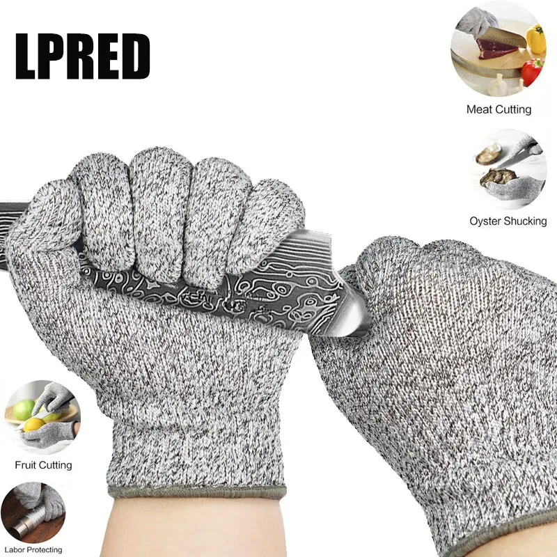 Перчатки с защитой от порезов уровень безопасности 5 устойчивые к порезу