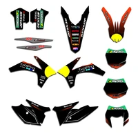 customized graphic decals stickers deco kits for ktm exc 125 200 250 300 350 450 2012 2013 xc 2011 2012 2013
