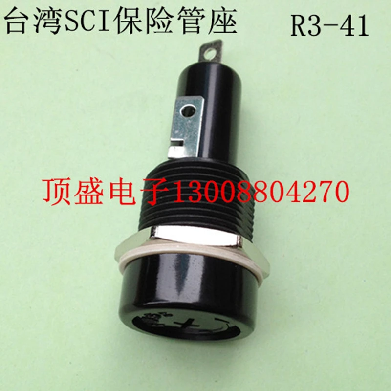 3 шт. держатель предохранителя 10*38 Taiwan imported SCI | Электроника