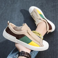 mens shoes 2021 new summer trend all match casual low top sneakers mens cloth shoes pedal tide shoes
