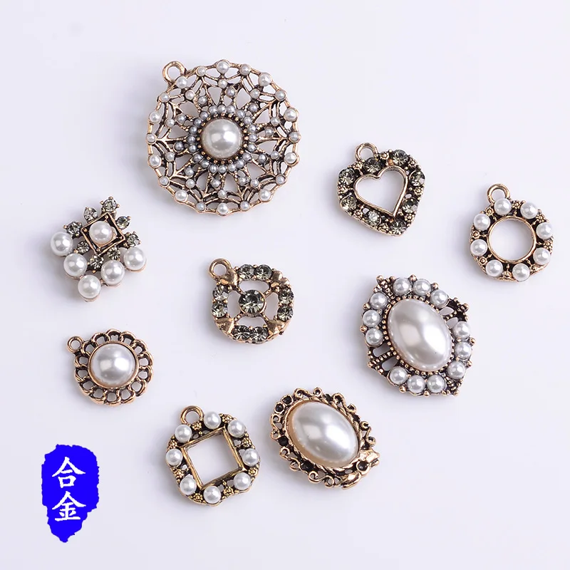 

50 шт в наборе летняя Яркая обувь с милыми цветами, для детей для изготовления браслета Ассорти серьги браслет аксессуары для волос ручной ра...