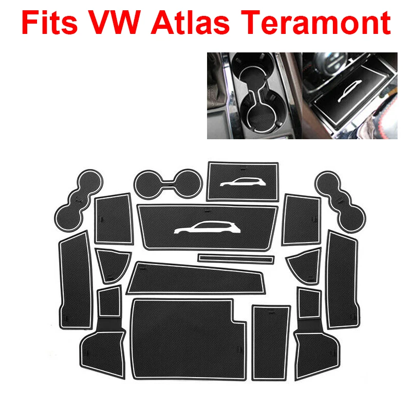 1 комплект для VW Volkswagen Teramont Atlas автомобильный коврик с внутренним пазом двери