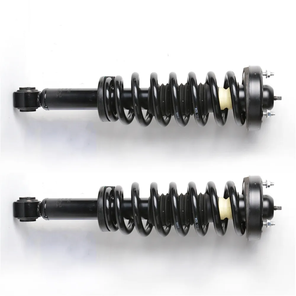 

Front Pair Complete Shocks & Struts Absorber Spring Assembly For 2009 2010 2011 2012 2013 Ford F-150 4WD