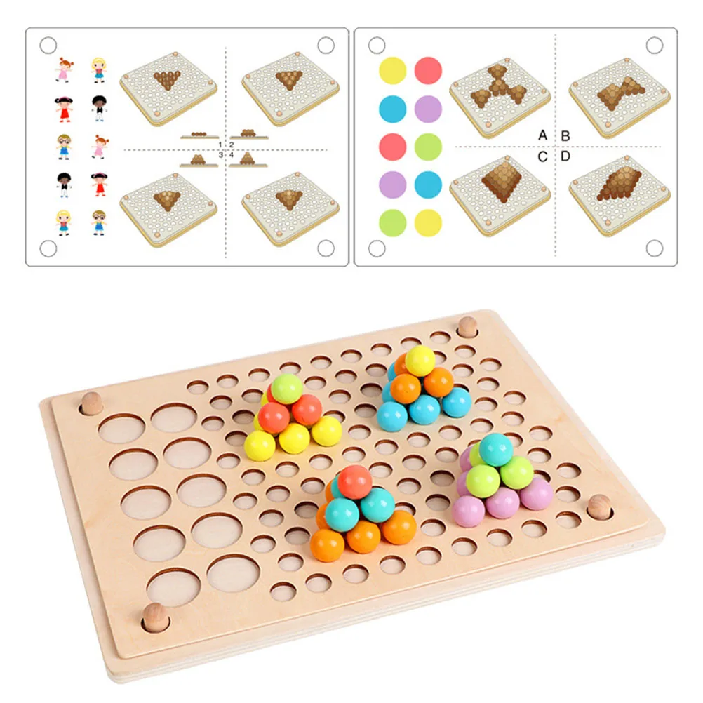 Детский Магнитный креативный рыболовный зажим с бусинами игрушка для тренировок