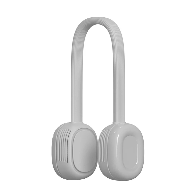 

Powerful Portable Neck Fan Rechargeable Leafless USB Neck Fan with 2400 mAh Lithium Battery 3-Speed Adjustable J6PE