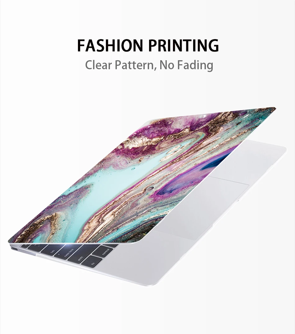 MTT чехол для Macbook Pro 13 15 с сенсорной панелью мраморный Жесткий Чехол для mac book Air Pro retina 11 12 13 15 дюймов чехол для ноутбука