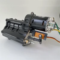 gearbox servo steering gear bracket shift metal upgrade parts for tamiya 114 rc car accessories
