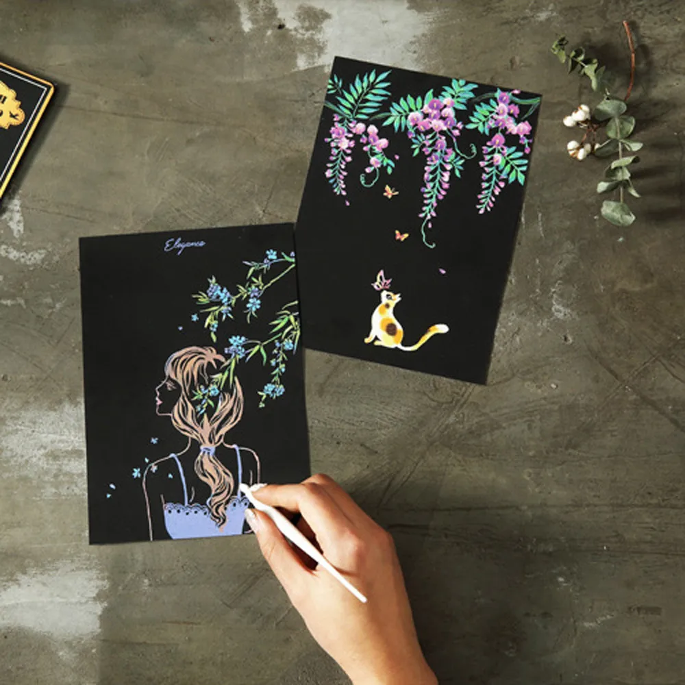 4 шт. Развивающие игрушки для рисования детей развивающие Обучающие 20х14 см