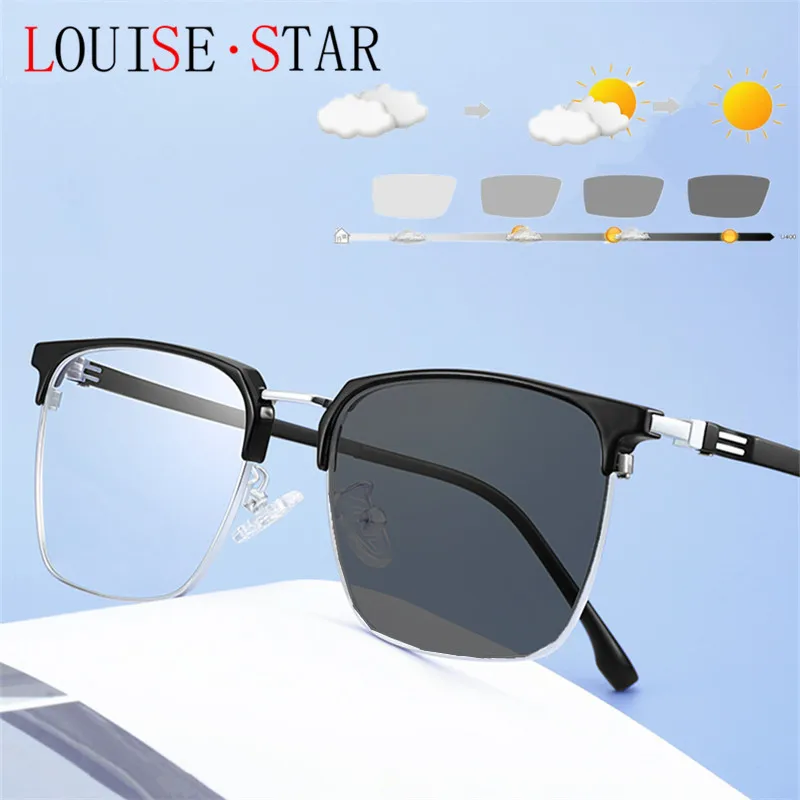 

Высокое качество Новые Умные повседневные солнцезащитные очки с защитой от УФ лучей Модные солнцезащитные очки в стиле ретро с фотохромные...