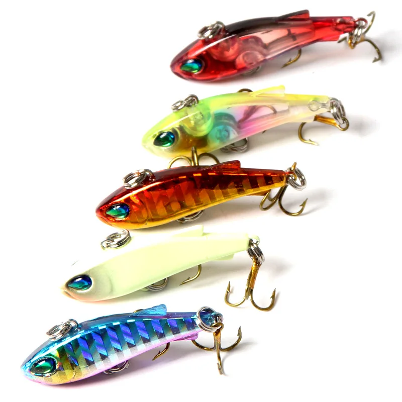 Bestmove 5 шт./лот Жесткая ПВХ приманка для подледной рыбалки вибрационная рыболовная