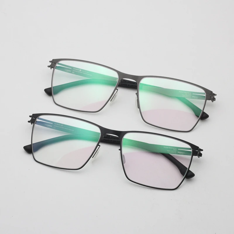 Очки для коррекции близорукости мужчин и женщин квадратная оправа рецептурных