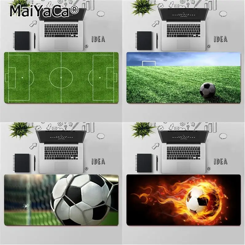 

MaiYaCa High Quality Sports football DIY Design Pattern Game mousepad Rubber Computer Gaming mousepad
