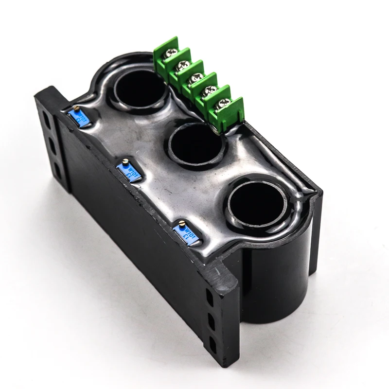 Split Core Three-phase AC Current Isolated Sensor Transmitter 400A Input Mutual Inductance | Инструменты