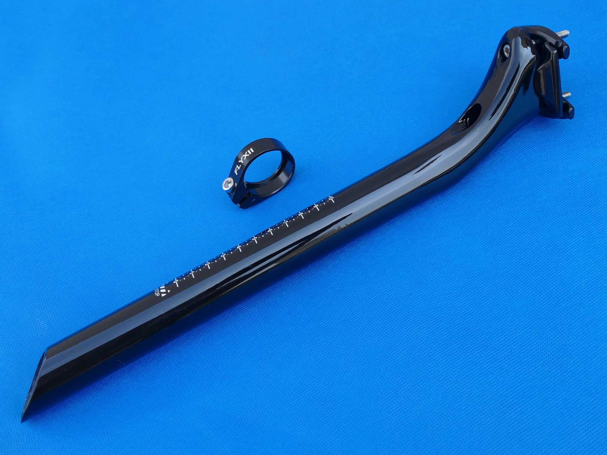 SP 2 полностью карбоновый Подседельный штырь для горных дорог блестящий