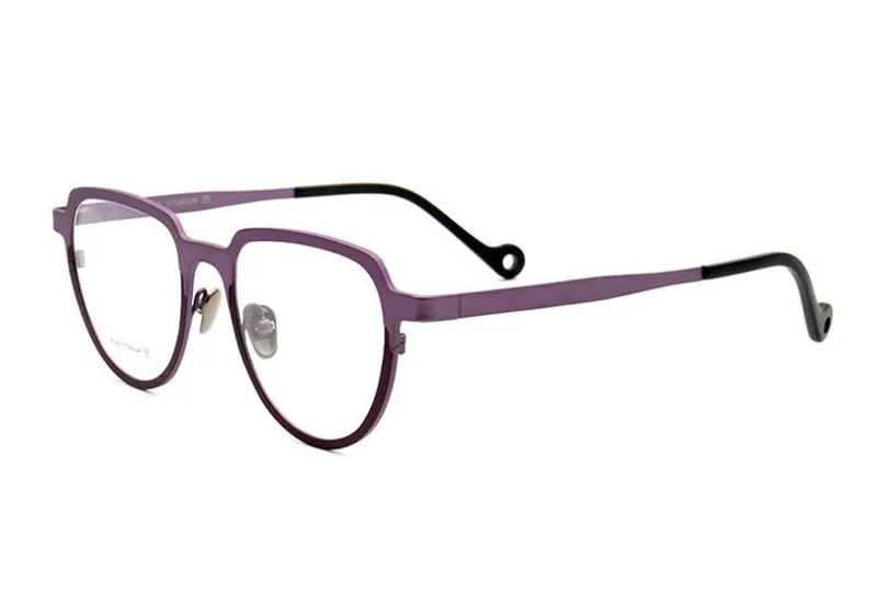 

Vintage Prescription Lens Pure Titanium Glasses Frame Unisex Full Rim Optical Eyewear Anti-fatigue Presbyopia Reading Eyeglasses
