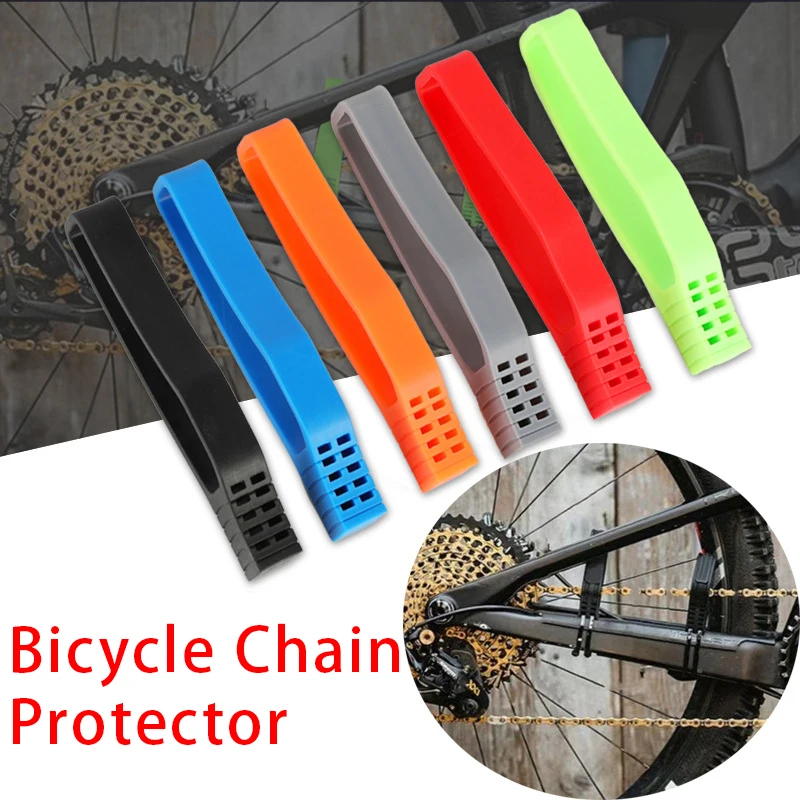 

2PCS Silicone Bicycle Chain Protector Cadena De Cuadro Bicicleta Chainstay Mountain Bike Accessories Velos VTT Guide MTB Vainas