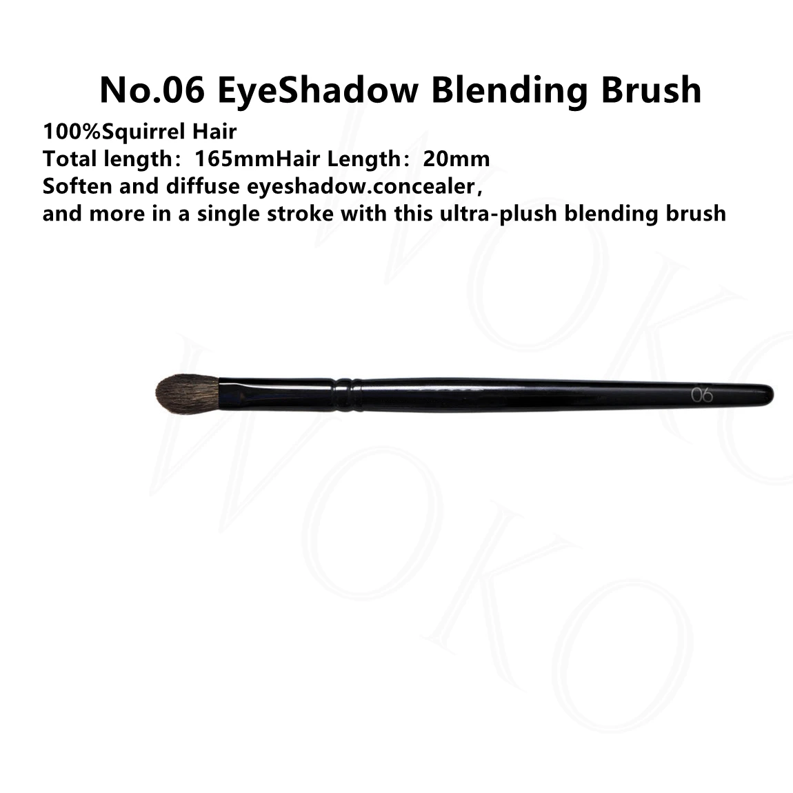 

Кисть для макияжа, мягкий инструмент в виде белки для растушевки теней