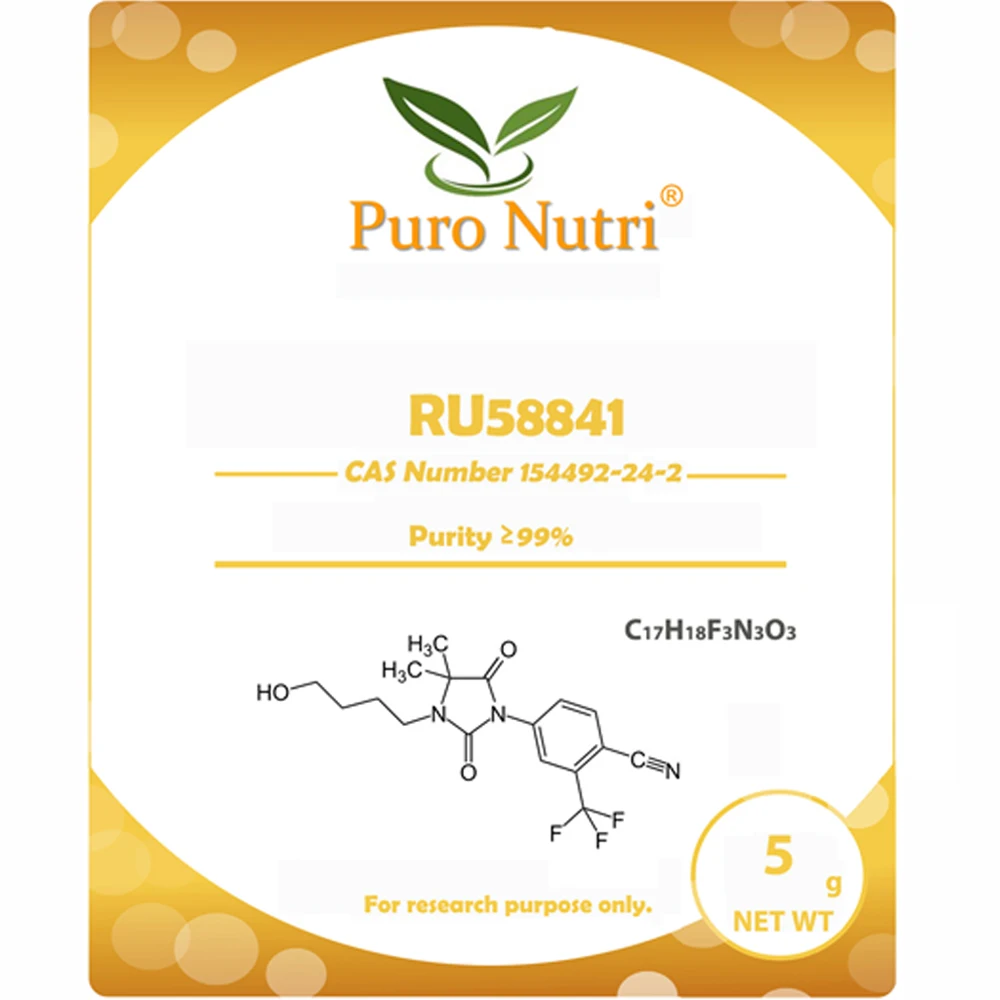Soluci&oacute;n para p&eacute;rdida de cabello, polvo ru58841, 154992-24-2 Plus, 99% de pureza-0