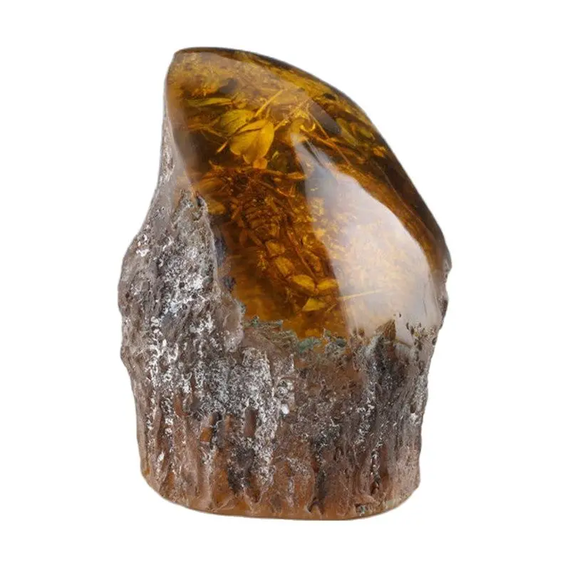 100% натуральная Янтарная статуя с скорпионами|scorpion|scorpion amber |