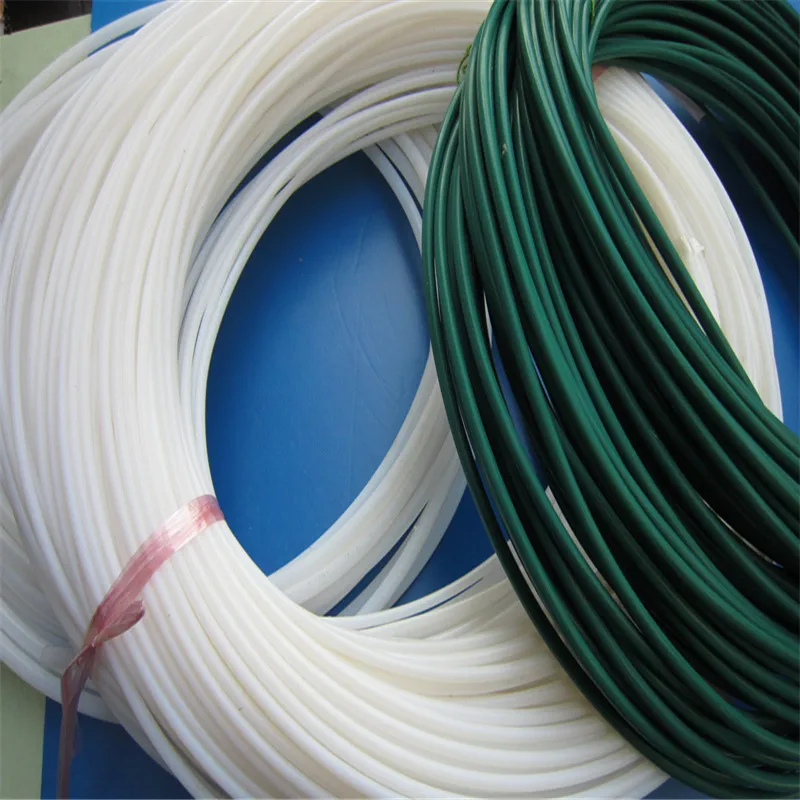 

PTFE capillary -high temperature and corrosion resistant plastic PTFE white thin tube