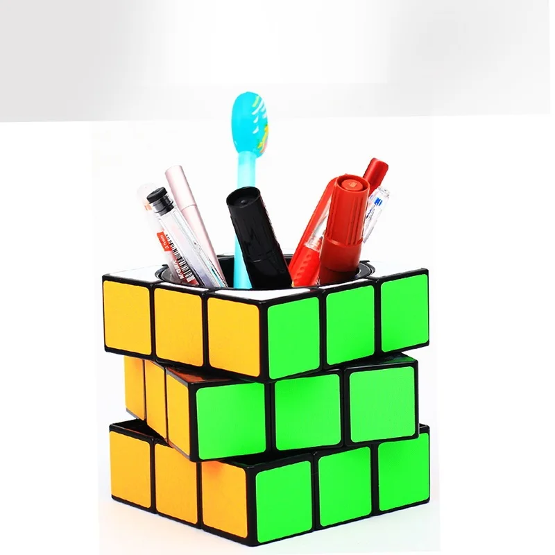3 Слои ручка сберегательный Магический кубик Magnetique дети монет банка пенал для