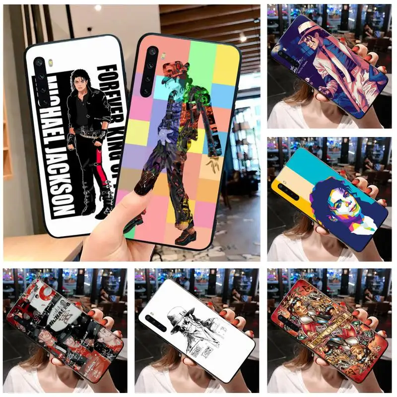 MJ в стиле Майкла Джексона чехол для телефона OPPO Realme 6 Pro C3 5 C2 RENO2-Z A11X | Мобильные