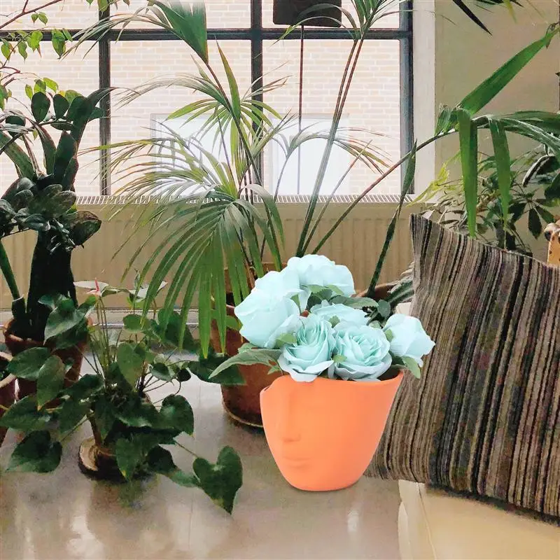 

Desktop Balcony Flowerpot Succulent Flower Plant Container Adornment Garden Supplies